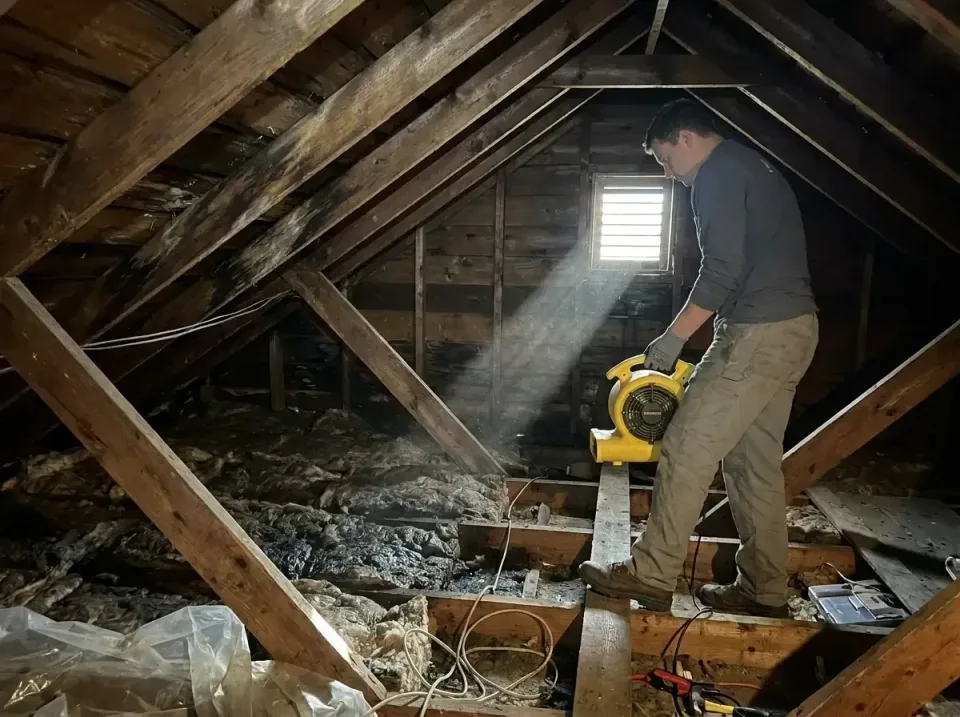 attic-water-damage-drying-proc-007 — frequently asked questions, Emergency Water Extraction & 24/7 Flood Response in Tualati…